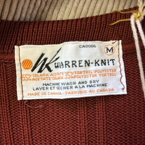 70’s Knit Vest Medium - Picture 4 of 5